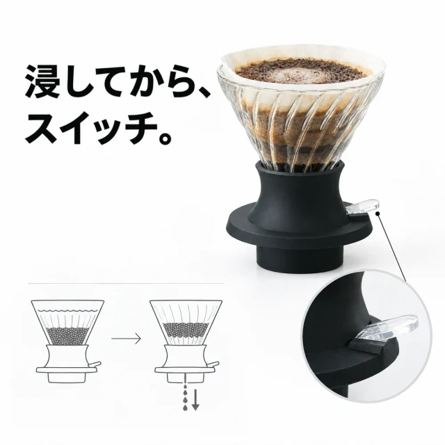 特徴を伝えるために生成したコーヒードリッパーの画像